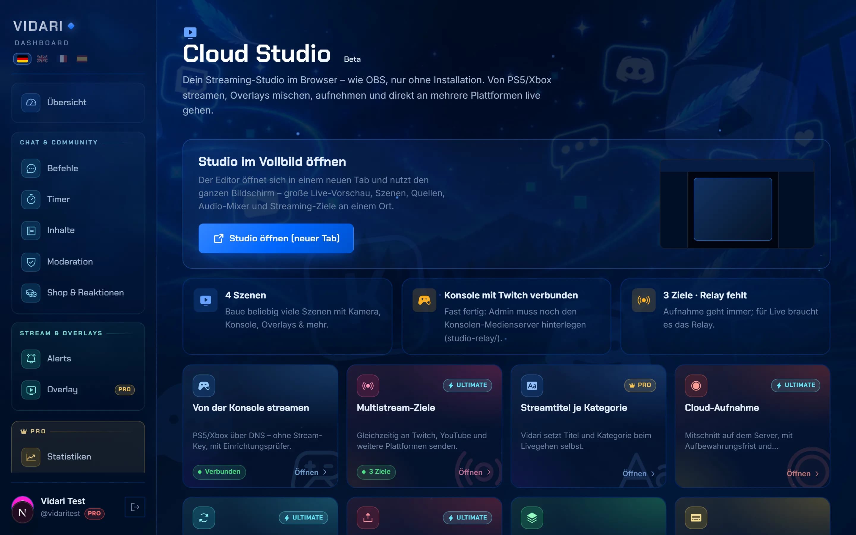 Vidari Cloud